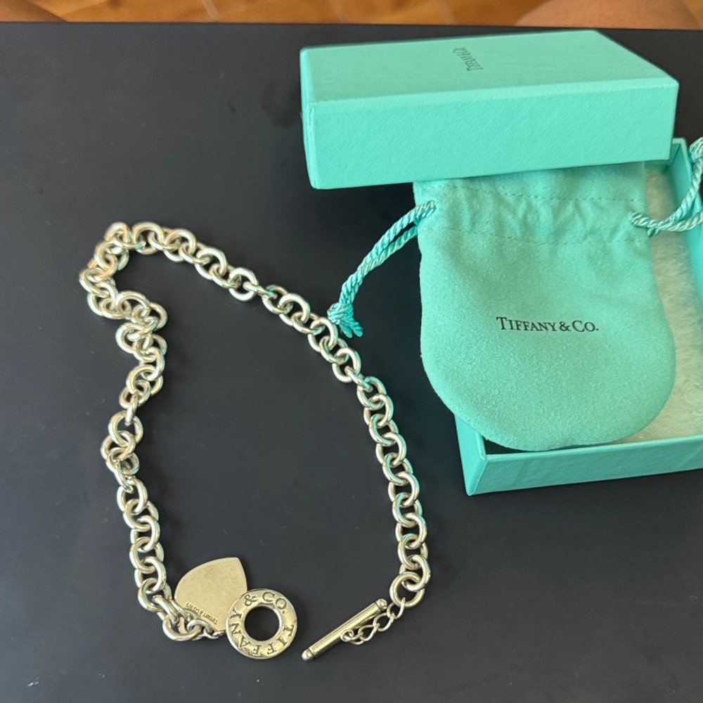 Tiffany & Co. Silver Toggle Necklace